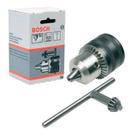Mandril 1/2" 1,5 a 13mm Rosca 13l 1/2x20 + Chave L Bosch 96170850