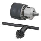 Mandril com chave, 1,5 mm 10,0 mm, 3/8 x 24 fios VONDER