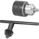 Mandril com Chave, 1,5 mm - 13 mm, 3/8" x 24 Fios, Leve, Vonder
