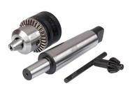 Mandril Cônico C/ Chave 5/8 3-16mm Linha Leve+ Haste Cone 4