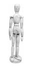 Manequim Articulado Sinoart Vintage 30cm Branco