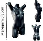 Manequim feminino (Meio corpo Cláudia Raia N.38) na cor preto