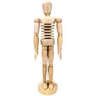 Manequim Sinoart Articulado Torso Flexível Feminino 20cm Manequim Sinoart Articulado Torso Flexível Feminino 20cm