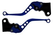 Manete com Regulagem - Atrox AZUL Honda Titan CG 125, 150, 160 Freio a disco - 1 Par