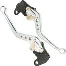 Manete de freio embreagem esportivo a tambor YBR125 Factor 2000 a 2016 par Manete de freio embreagem esportivo a tambor YBR125 Factor 2000 a 2016 par