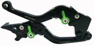 Manete Esportivo Ninja250 2008 a 2012 Articulado Preto Manete Esportivo Ninja250 2008 a 2012 Articulado Preto