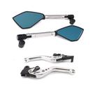 Manete Esportivo Retrovisor Xtz Crosser Fazer Lander Factor
