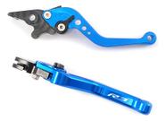 Manete Esportivo Yamaha R3 Yzf R 3 Yzf R3 Gravado A Laser