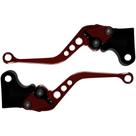 Manete Esportivo YBR - Fazer - Lander - Teneré - Vermelho