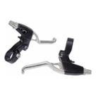 Manete Logan Alumínio Bike Freio V-brake Preto E Polido Mtb Manete Logan Alumínio Bike Freio V-brake Preto E Polido Mtb
