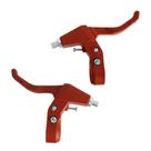 Manete Maçaneta vbrake aluminio nylon vermelho com regulagem Paco
