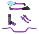 Manete Manopla Guidão Retrovisor Lander 250 Factor Motard X