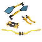 Manete Manopla Retrovisor Guidão Trail Motard X Lander 250