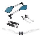 Manete Manopla Retrovisor Guidão Trail Xt660r Tdm 225 Xt 225 Manete Manopla Retrovisor Guidão Trail Xt660r Tdm 225 Xt 225
