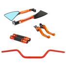 Manete Manopla Retrovisor Guidão Xt660r Xt 225 Dt 200 Tdm 225 Manete Manopla Retrovisor Guidão Xt660r Xt 225 Dt 200 Tdm 225