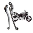 Manete (Par) Alumínio Cromado Freio e Embreagem - Alpha Factor - Honda Cb 600f Hornet 2005 a 2007 Manete (Par) Alumínio Cromado Freio e Embreagem - Alpha Factor - Honda Cb 600f Hornet 2005 a 2007