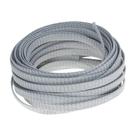 Manga de cabo Heyiarbeit PET expansível Braid 10 m prateada