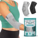 Manga de Compresión para Codo BraceAbility para Tendinitis 2XL Gris