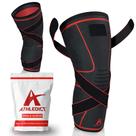 Manga de compressão com joelheira ATHLEDICT para homens e mulheres