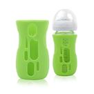 Manga de silicone para mamadeiras de vidro natural Avent de 240 ml
