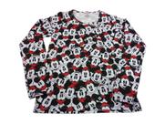 Manga Longa Mickey E Minnie Logo Baby Look Infantil Maj706 RCH
