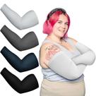 Mangas de braço Chuarry UV Sun Protection Ice Silk 5XL 4 pares