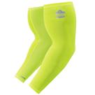 Mangas de braço Ergodyne 12284 UPF 50+ Cooling Large Lime