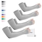 Mangas de braço GOUNOD Sun Protection Cooling com orifícios para polegar