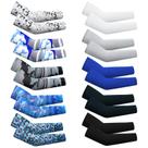 Mangas de braço Xuhal Kids Baseball Compression UV Protection