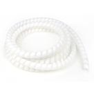 Mangas de cabo Kelepu Spiral Cable Wrap de 3 m para cabos brancos