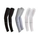Mangas De Ciclismo Masculinas Com Proteção UV Em Seda Gelada Para Verão, Esportes, Proteção Solar,