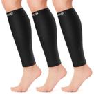 Mangas de compressão de panturrilha CAMBIVO para homens e mulheres, 3 pares Mangas de compressão de panturrilha CAMBIVO para homens e mulheres, 3 pares