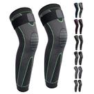 Mangas de compressão SKDK Full Leg Protect Knee para homens e mulheres