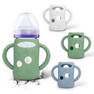 Mangas de Silicona para Biberón BUSOHA para Lansinoh 150 ml Paquete de 3