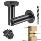 Mangas protetoras Steel DN Mate Black T316, pacote com 50 unidades 1/8
