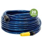 Mangueira 1/2" De PVC 20 Metros Para Jardim Com Esguicho