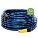 Mangueira 1/2" De PVC 30 Metros Para Jardim Com Esguicho
