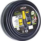 Mangueira 1/2" x 2,7 mm x 10 m, PVC com Poliéster, Preta, com Esguicho e Conector, Giardino Extra Forte PT 300, 14144, Arqua OstenVonder