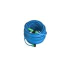 Mangueira 35m chata pvc flexivel reforçado + bico e conector