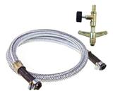 Mangueira Aço Nitrilica 1,20mt + Conjunto Alta Pressão P13