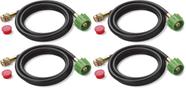 Mangueira Adaptadora para Churrasqueiras a Gás Weber Q-Series 1,8 m - Pacote com 4