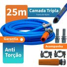 Mangueira Car Wash Lava Auto 1000PSI 1/2" para lavagem e higienização automotiva profissional com 25M Bico leque LRJ