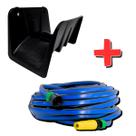 Mangueira Colorida 20m Resistente + Suporte Parede Plástico Reforçado Mangueira Colorida 20m Resistente + Suporte Parede Plástico Reforçado