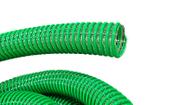 Mangueira Com Espiral Sucção Verde Leve Duto Água Flexível 1.1/2 Polegada - 5 Metros Londribor