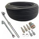 Mangueira Compressor 5/16 15 Metros Kit bico duplo engate