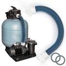Mangueira de Bomba para Filtro de Areia para Piscina Acima do Solo Conderyang 24 polegadas 1 1/2" EVA 2 pés 1,5 polegadas para Sistemas de Água Salgada e Filtros de Areia (Azul)