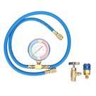 Mangueira De Carga De Refrigerante Automotivo R134A Com Kit De Medição De Pressão De Gás Para Reparo Mangueira De Carga De Refrigerante Automotivo R134A Com Kit De Medição De Pressão De Gás Para Reparo