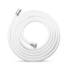 Mangueira de chuveiro OFFO Ultra-Flex 5m PVC Handheld Smooth White Mangueira de chuveiro OFFO Ultra-Flex 5m PVC Handheld Smooth White