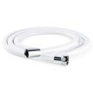 Mangueira de Chuveiro OFFO Ultra-Flex em PVC 152 cm Branca Mangueira de Chuveiro OFFO Ultra-Flex em PVC 152 cm Branca