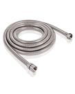 Mangueira de chuveiro PHASAT Extra Long 4m em aço inoxidável escovado Mangueira de chuveiro PHASAT Extra Long 4m em aço inoxidável escovado